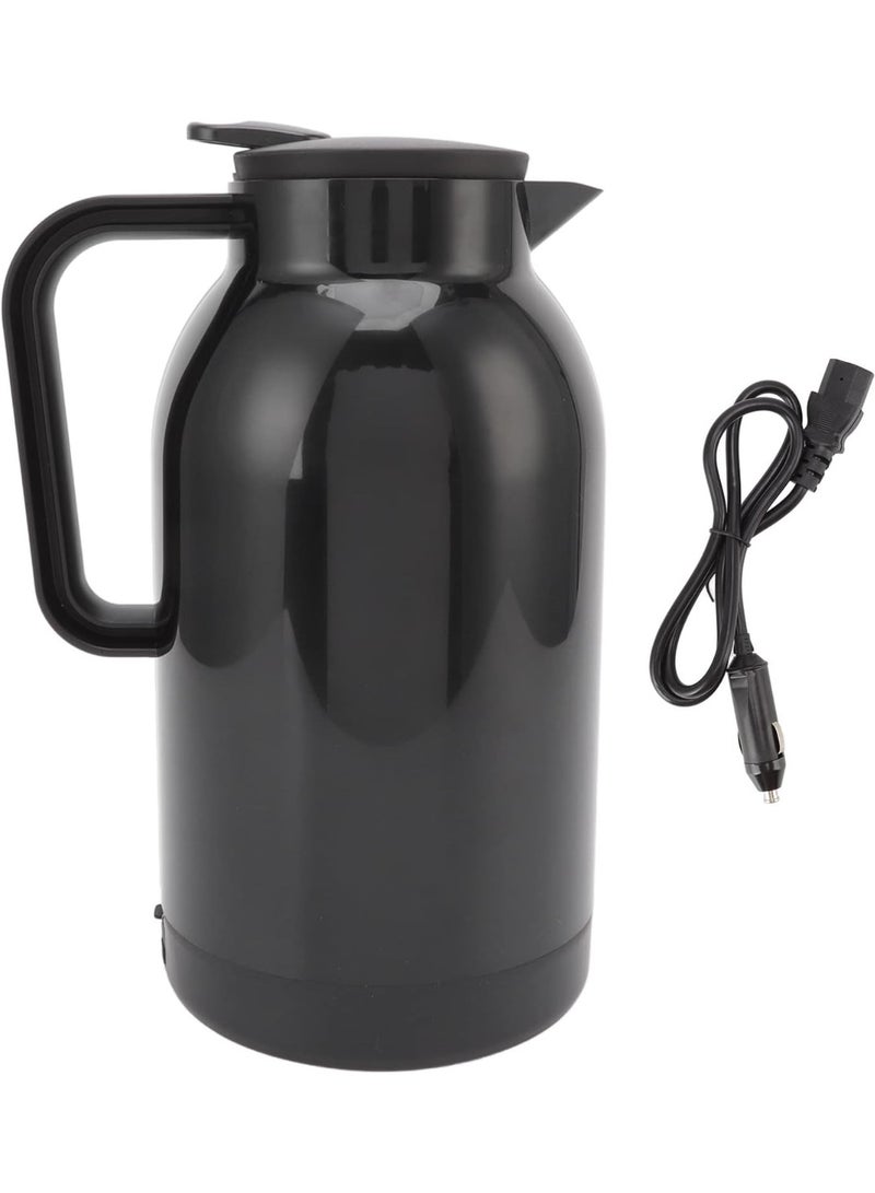 PEETTA Electric Smart Heating Kettle with Digital Control Panel & Handle – Black - Image 1